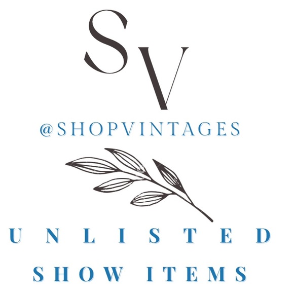 Other - Unlisted Various Items for Posh Show